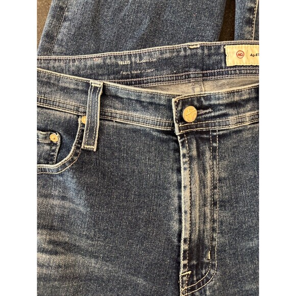AG Adriano Goldschmied Mens Jeans Blue Tellis Modern Slim Denim Stretch 34x33 - Picture 3 of 12